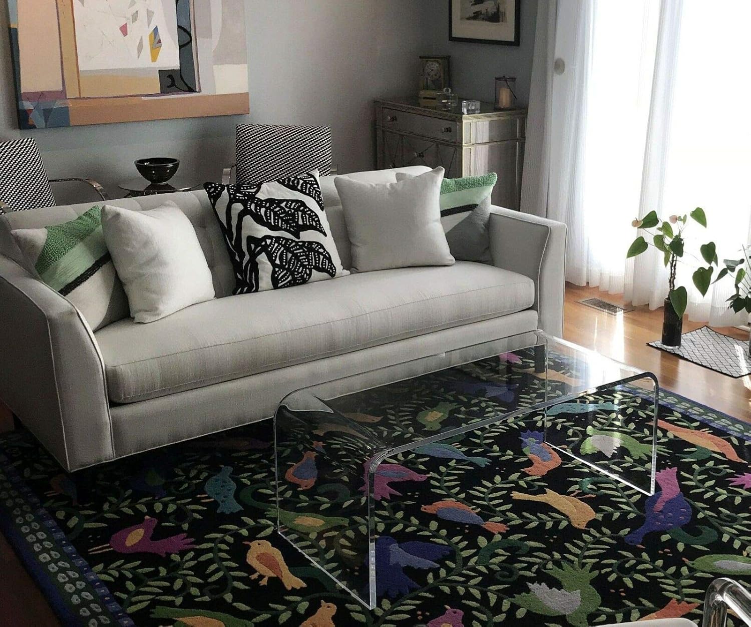 Best clear acrylic rectangular coffee table