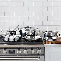 All-Clad D3 3-Ply Stainless Steel Cookware Set
