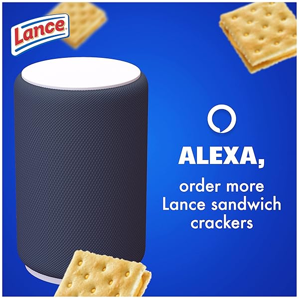 LANCE SANDWICH CRACKERS, CAPTAIN’S WAFER GRILLED CHEESE, 10 INDIVIDUAL PACKS, 6 SANDWICHES EACH