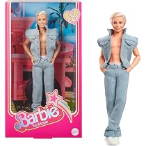 Amazon.com: Barbie The Movie Collectible Ken Doll Wearing All 