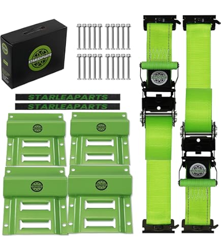 Wheel Chock Tie Down Kit (4,500Lb Break Strength) (2) Heavy Duty - View #10