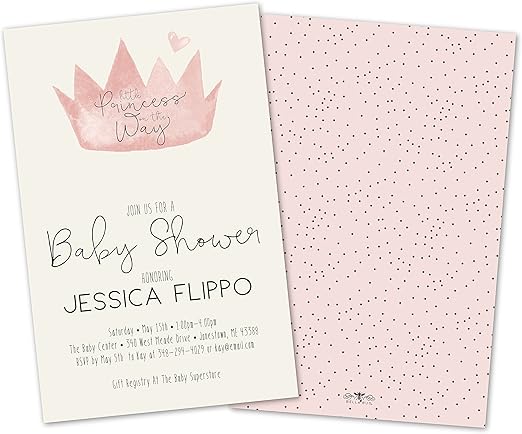 personalized baby shower invitations
