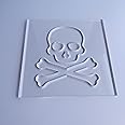 Amazon.com: Skull Router Template, Clear Acrylic Template, Woodworking ...