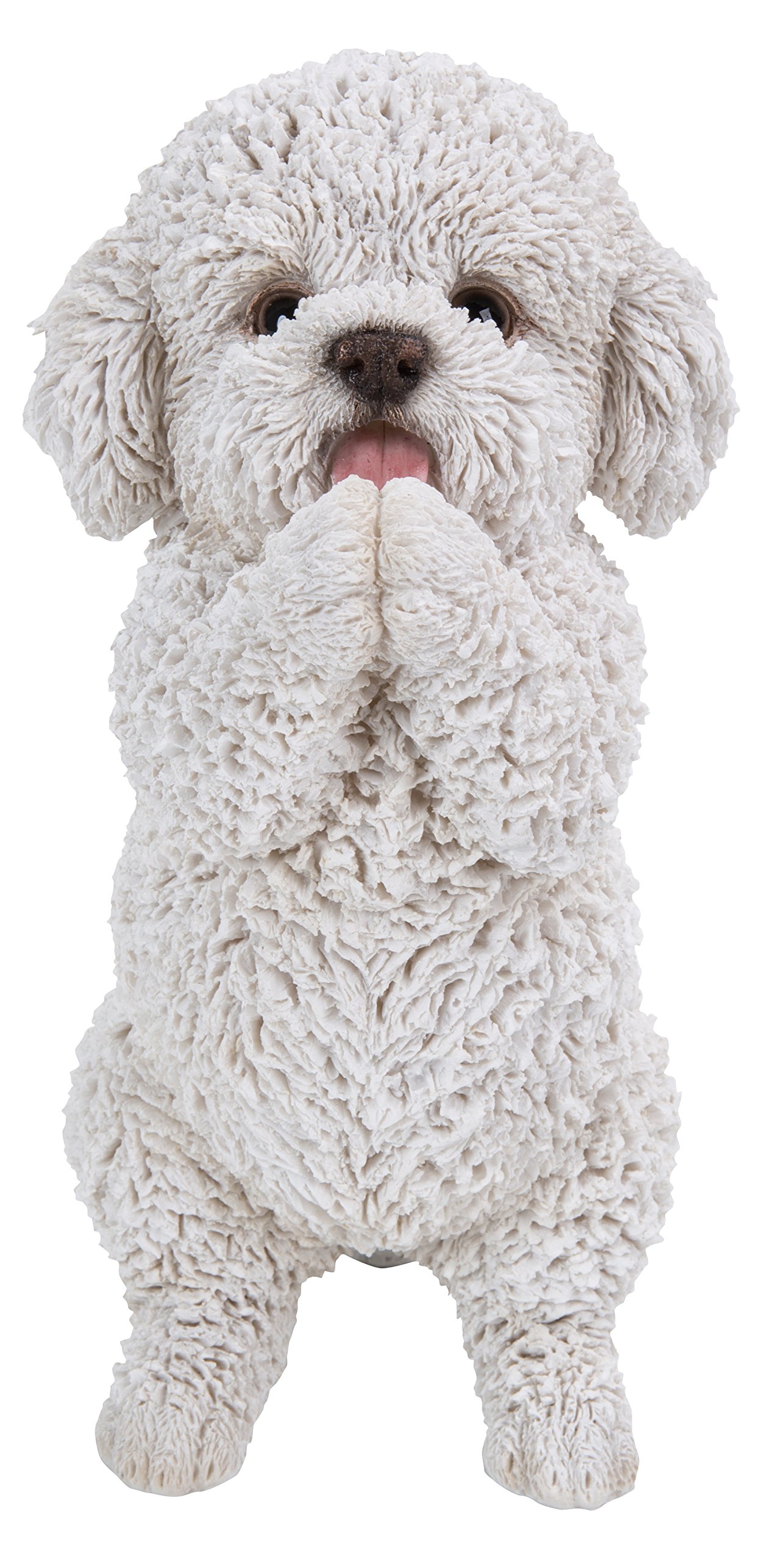 Hi-Line Gift Ltd. Animal Statue, Resin, White/Black