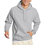 Hanes Men's Sweatshirt, EcoSmart Fleece Hoodie, Cotton-Blend Fleece Hooded Sweatshirt, Plush Fleece Pullover Hoodie
