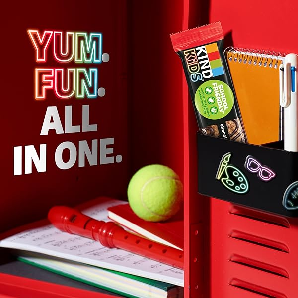 KIND KIDS SNACKS, CHOCOLATE CHIP BAR, TREE NUT AND PEANUT FREE, GLUTEN FREE, WHOLE GRAINS AND OATS, 5G PROTEIN, 5 COUNT
