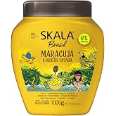 SKALA Maracuj&aacute; &amp; &Oacute;leo de Patau&aacute; 2 in 1 Treatment Cream &amp; Leave In Conditioner, Vegan Hair Mask for Strength &amp; Nutrition, Deep Hydration, Curly Girl Method Approved, No Parabens or Silicones, 1000 g