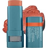 Colorescience, Total Protection Color Balm, SPF 50, Golden Hour | Mineral, Broad Spectrum Formula, Buildable Color for Cheeks &amp; Lips