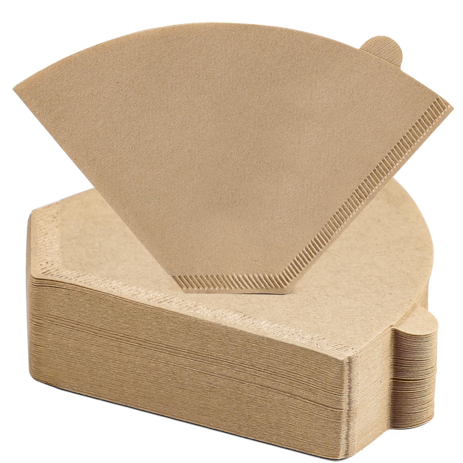 Photo 1 of #4 Cone Coffee Filters 8-12 Cup, 200 Count Unbleached Natural Coffee Paper Filters, No Blowout, Disposable Coffee Filter for Pour Over and Drip Coffee Maker