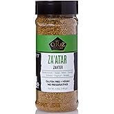Cerez Pazari Zaatar Mediterranean Seasoning, Premium Grade Zahtar, Natural &amp; Freshly Packed Zatar, Non-GMO, Gluten-Free, No Preservatives, 4.9 oz.