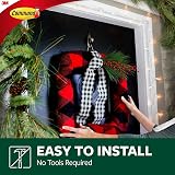 Command Outdoor Large Brushed Nickel Metal Hook with Strips Holds 2.2 Kg view 4
