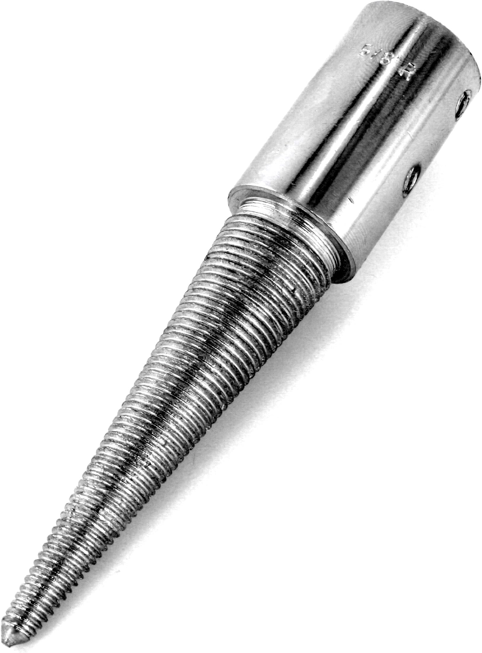 Policraft PC1546 1/2-inch Left Taper Spindle