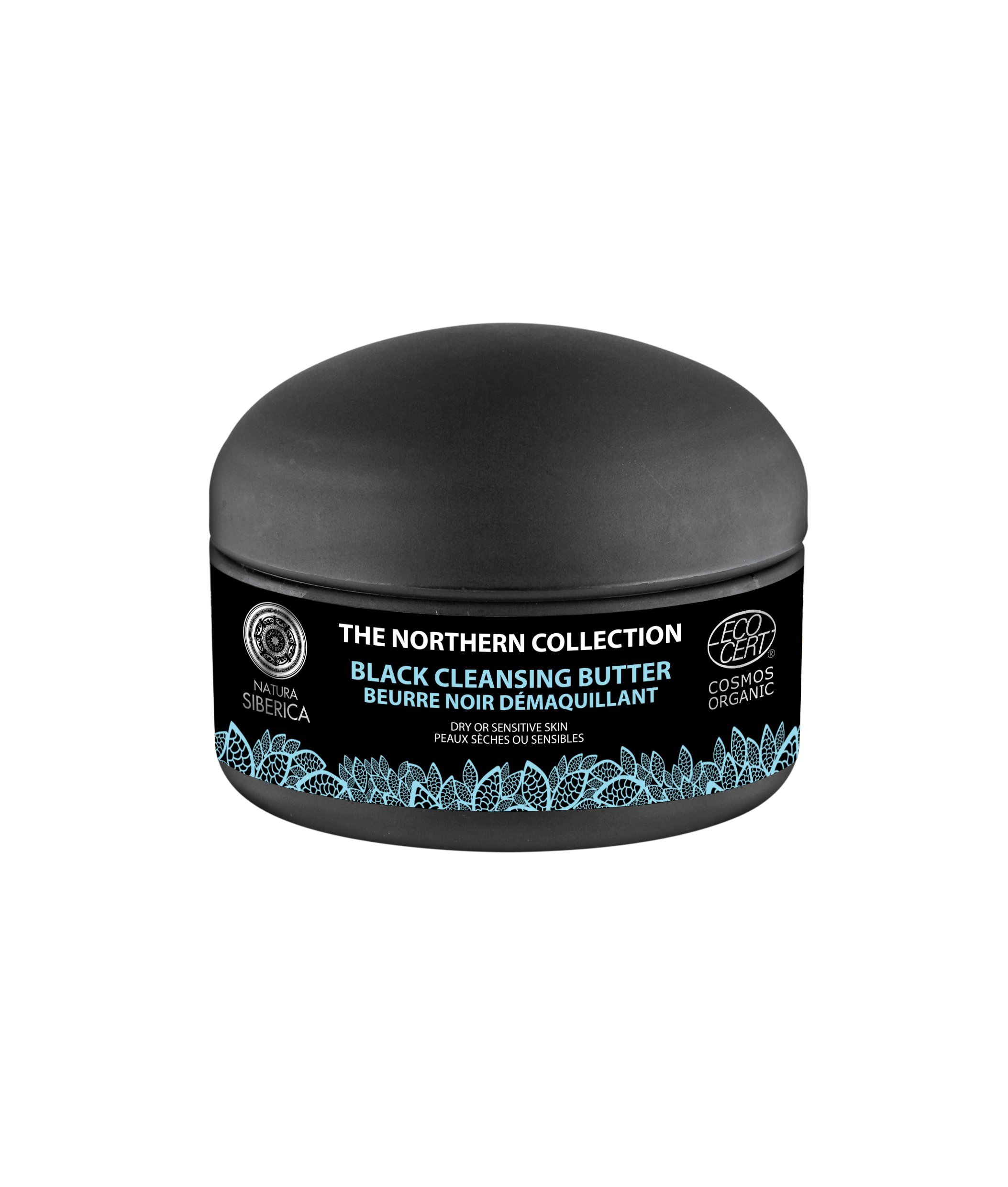 Natura Siberica Northern Black Cleansing Butter for Dry/Sensitive Skin, 120 ml