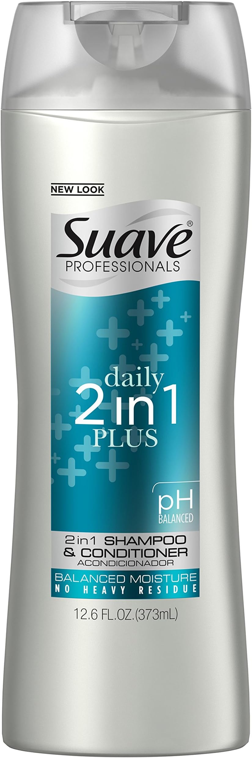 Suave Professionals Shampoo & Conditioner, 2 in 1 Plus 12.6 oz
