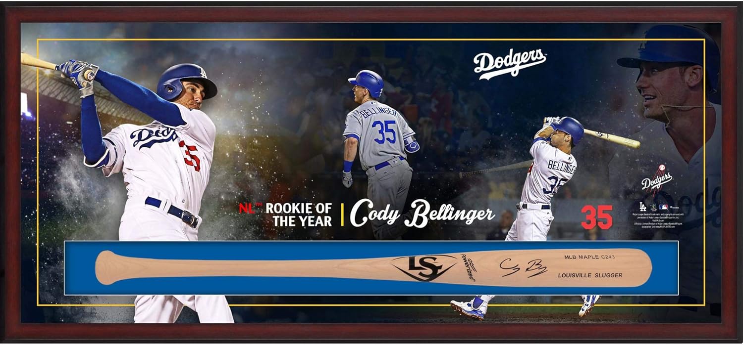 cody bellinger autographed baseball