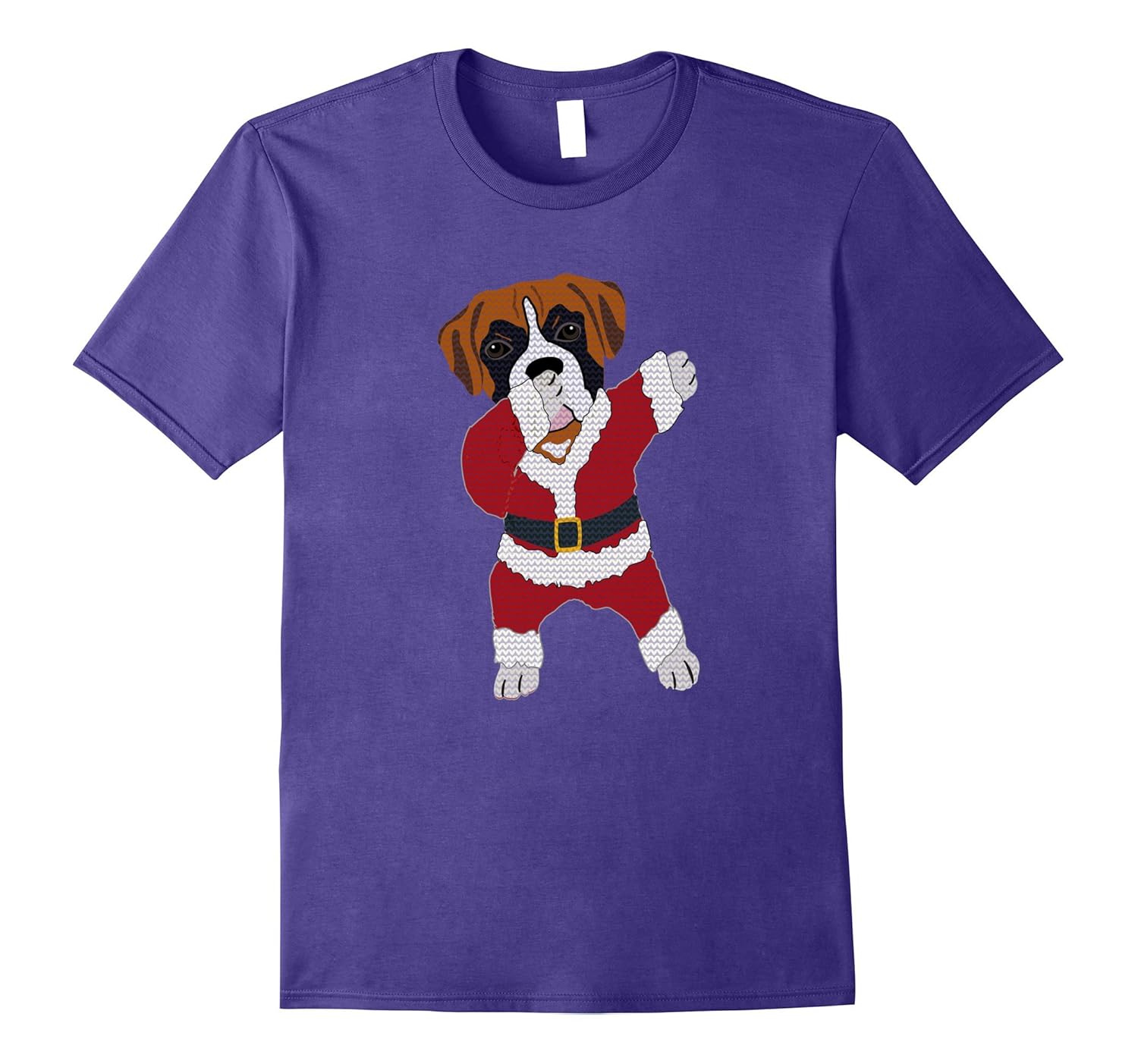 Christmas Boxer Ugly Sweater T Shirt Dabbing Boxer Dog-ANZ