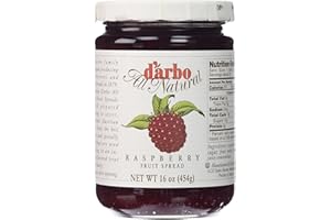 DARBO d'arbo All Natural Fruit Spread, Raspberry, 16 Ounce