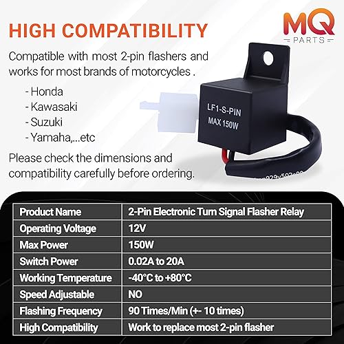 Knipperlicht Relais Universeel 2 Polig 6v 10 25w ac dc