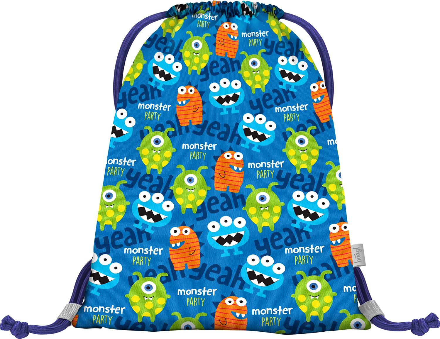 Gym Bag Nursery Sports Bag for Boys Girls Gym Bag Children's Sports Bag Shoe Bag Sports Bag, Monsters