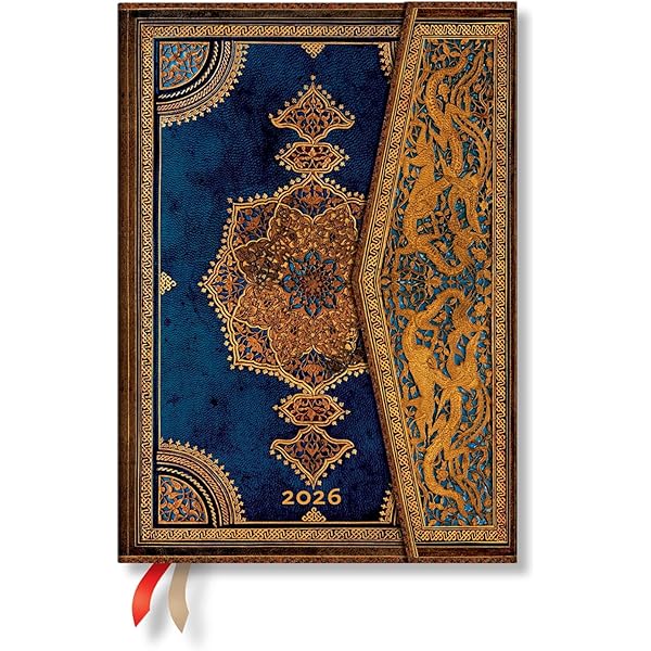 Paperblanks 2026 Wildflower Song Tagesplaner – Hardcover, Flexibel, Mit Elastischem Verschluss