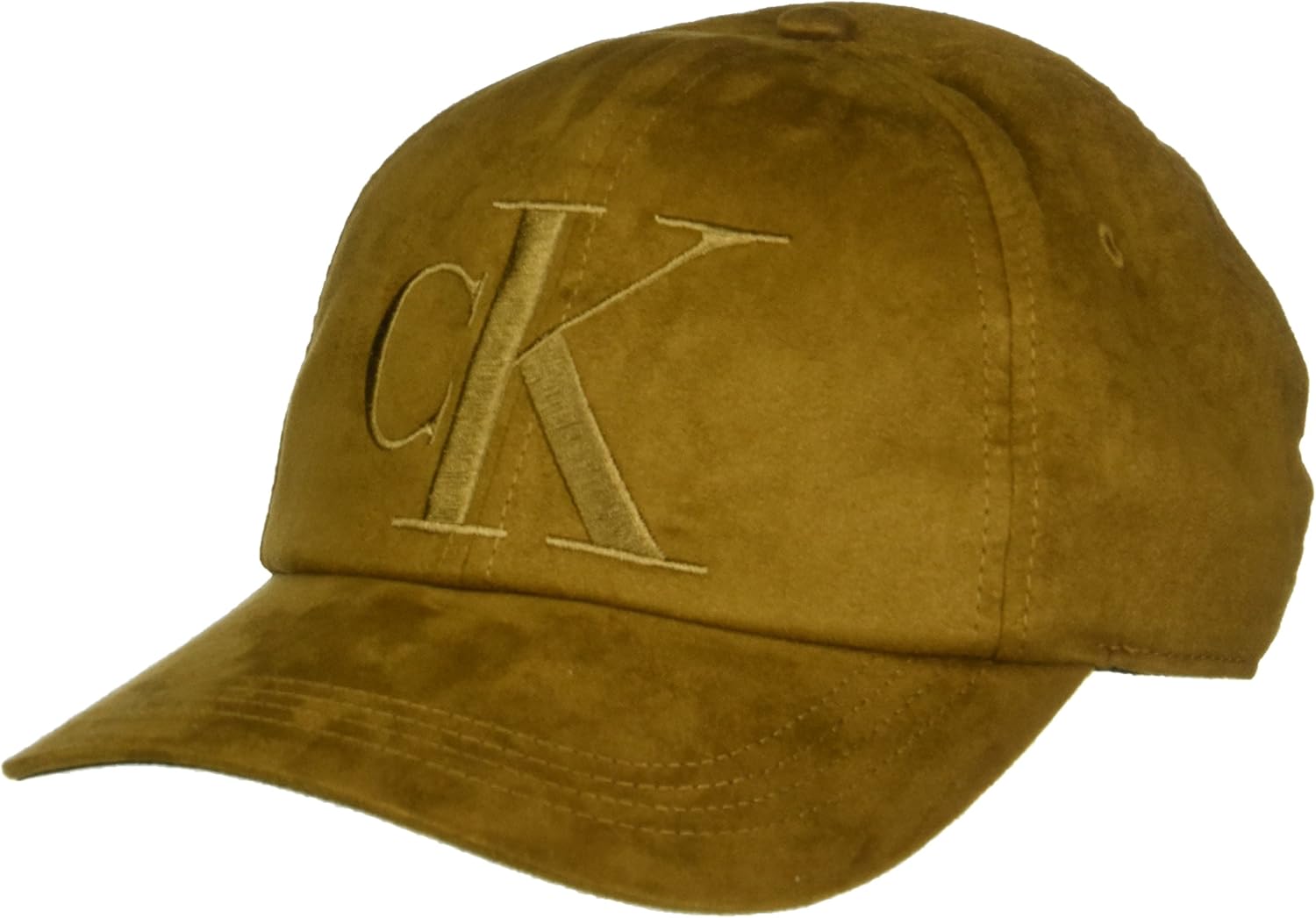 caramel suede baseball cap