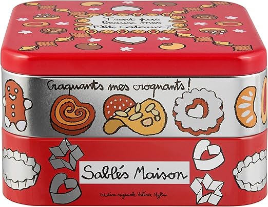 DLP Derrière la porte – Caja para tartas (apilable) que los hecho: Amazon.es: Hogar