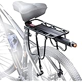 Porte-bagages Arrière Universel Pour VTT - Alliage Aluminium, Charge 90 Kg - Pour Vélos 24 à 29 Pouces