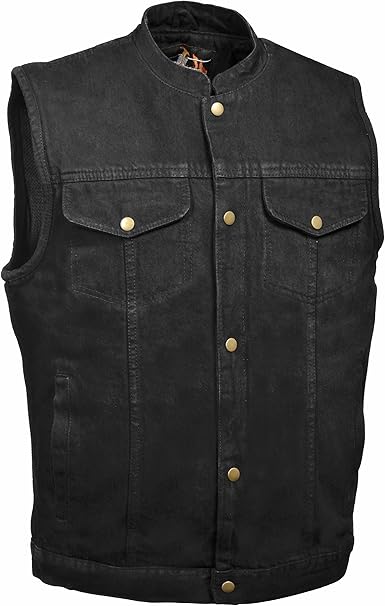 vest with jeans