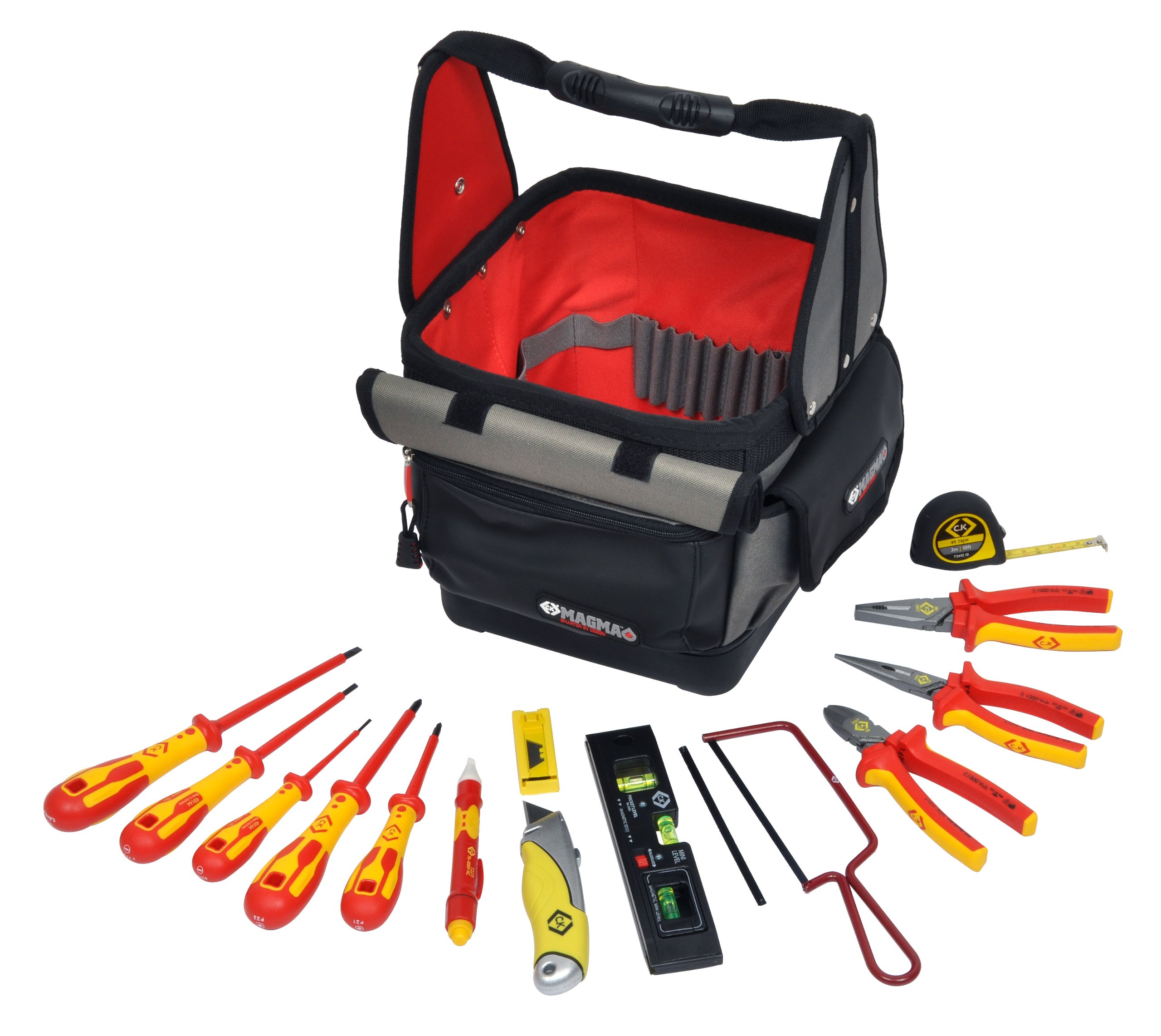 C.K T5952 Electrician Tool Tote Kit -