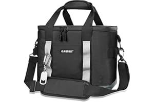GARDRIT 16/30/60 Can Large Cooler Bag - Collapsible Insulated Lunch Box, Leakproof Cooler Bag Suitable for Camping, Picnic& Beach (39L)