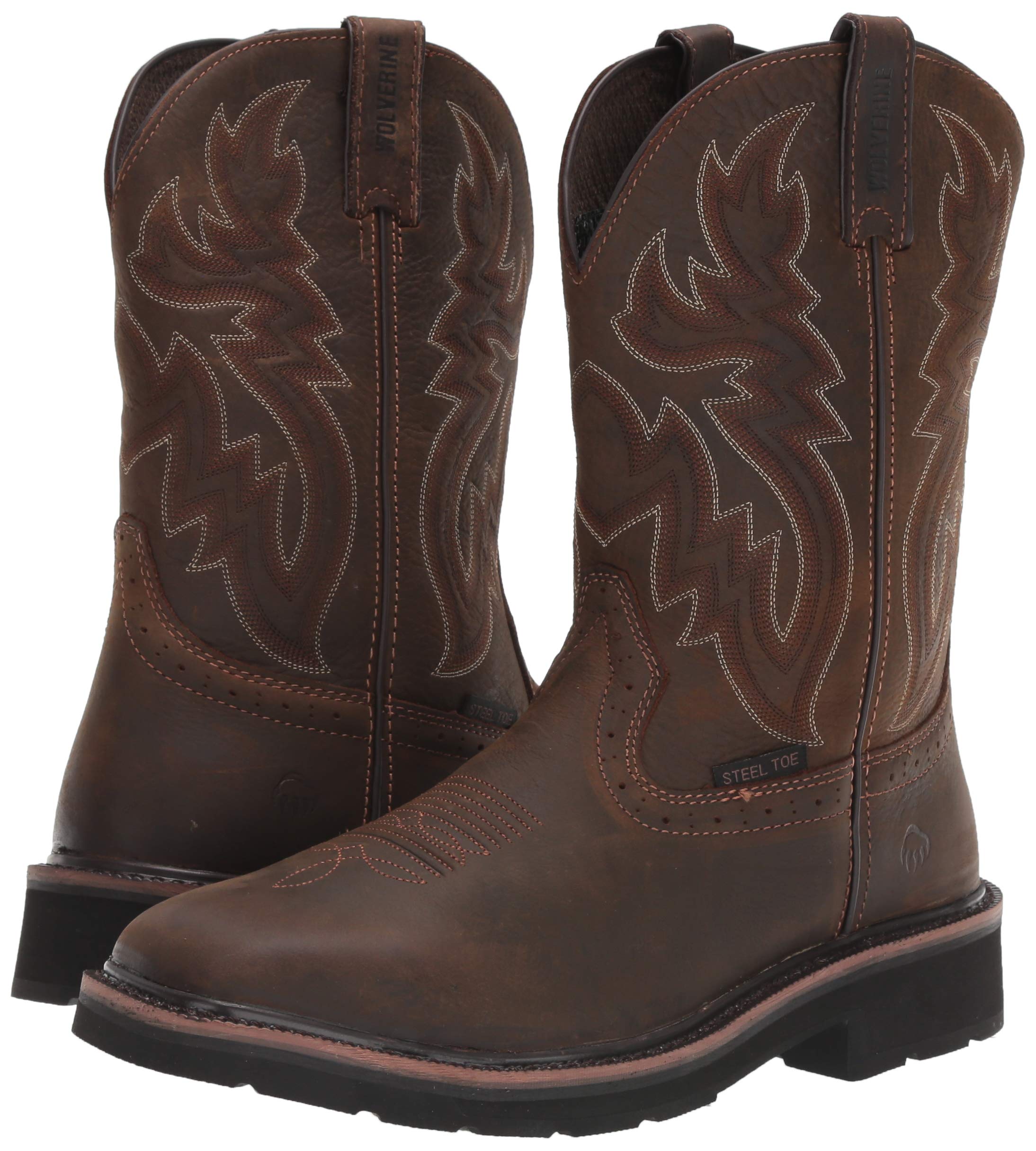 Buy Wolverine Men's Rancher 10" Square Toe Steel Toe Work Boot | Fado168