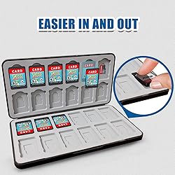 WNJACO Switch Game Card Case for Nintendo Switch