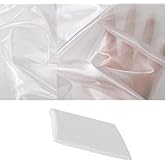 Roadtofree 1 Pcs Lightweight E-Glass Fiberglass Cloth, 0.75 oz x 47''W x 80''L - High-Strength Fabric for RC Models, Airplanes, DIY Projects &amp; Repairs (Silvery, 1 PC)