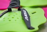 MARU Hand Paddles Lime – Adjustable Straps & Dual Hold Positions for Swim view 7
