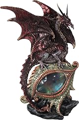 Nemesis Now Eye of the Dragon Red Figurine 21cm Resin Hand-Painted Light Up view 1