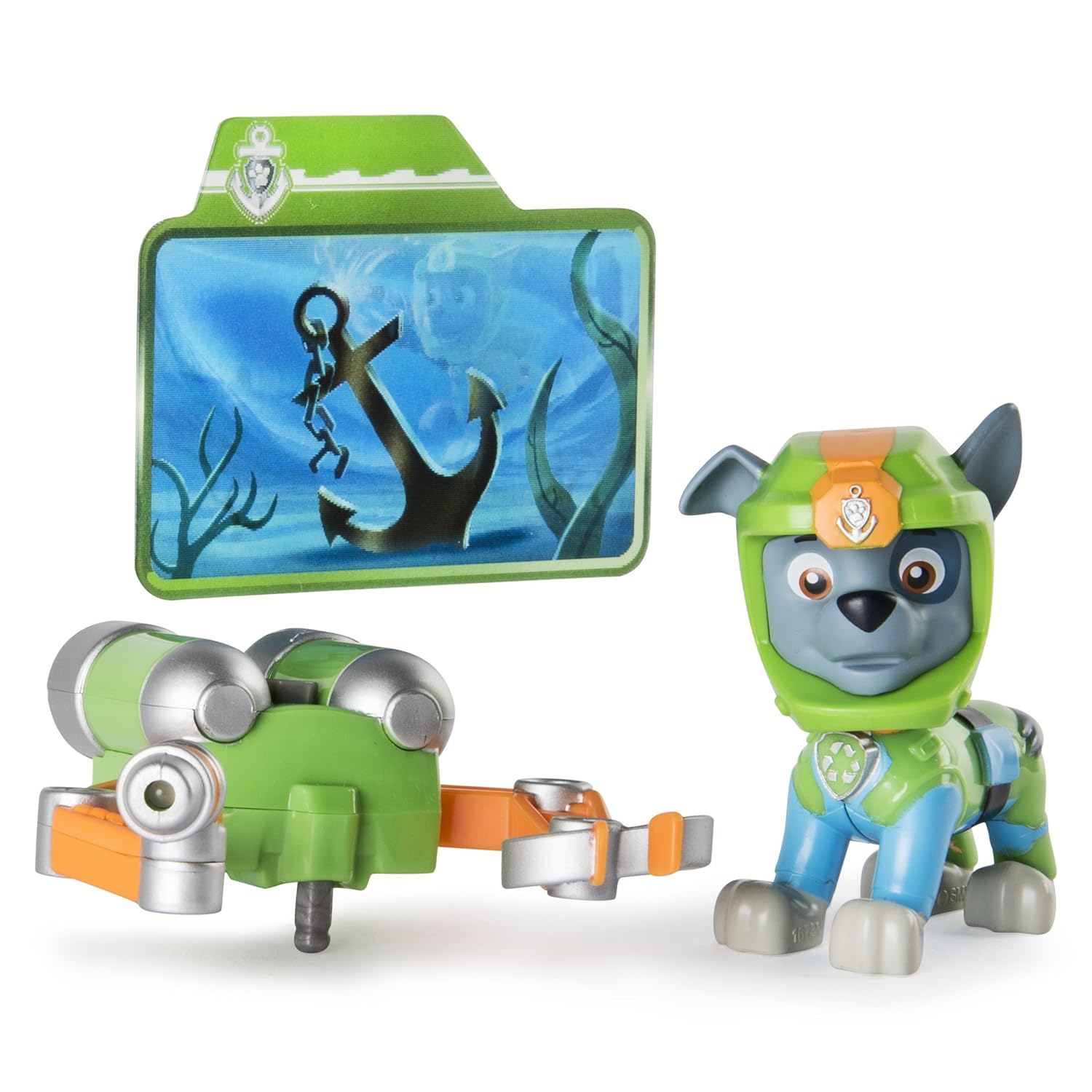 Nickelodeon Paw Patrol Sea Patrol Light Up Figure Rocky Amazon.co.uk