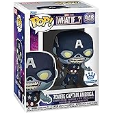 Funko 58254 Pop! Marvel: What If - Zombie Captain America Exclusive #948