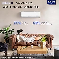 DELLA Optima Series 12,000 BTU Wifi Mini Split