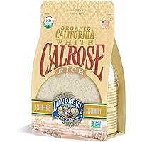 Lundberg Family Farms - Organic California White Calrose Rice, Bulk Rice, Soft & Sticky, Pantry Staple, Great for Sushi…