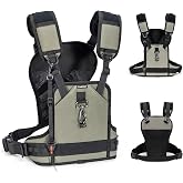 Cwatcun Professional Camera Harness &amp; Vest System | Triple Safety Mount, 10 Accessory Points, Dual Camera Straps &amp; Lightweight Design for Outdoor Photography