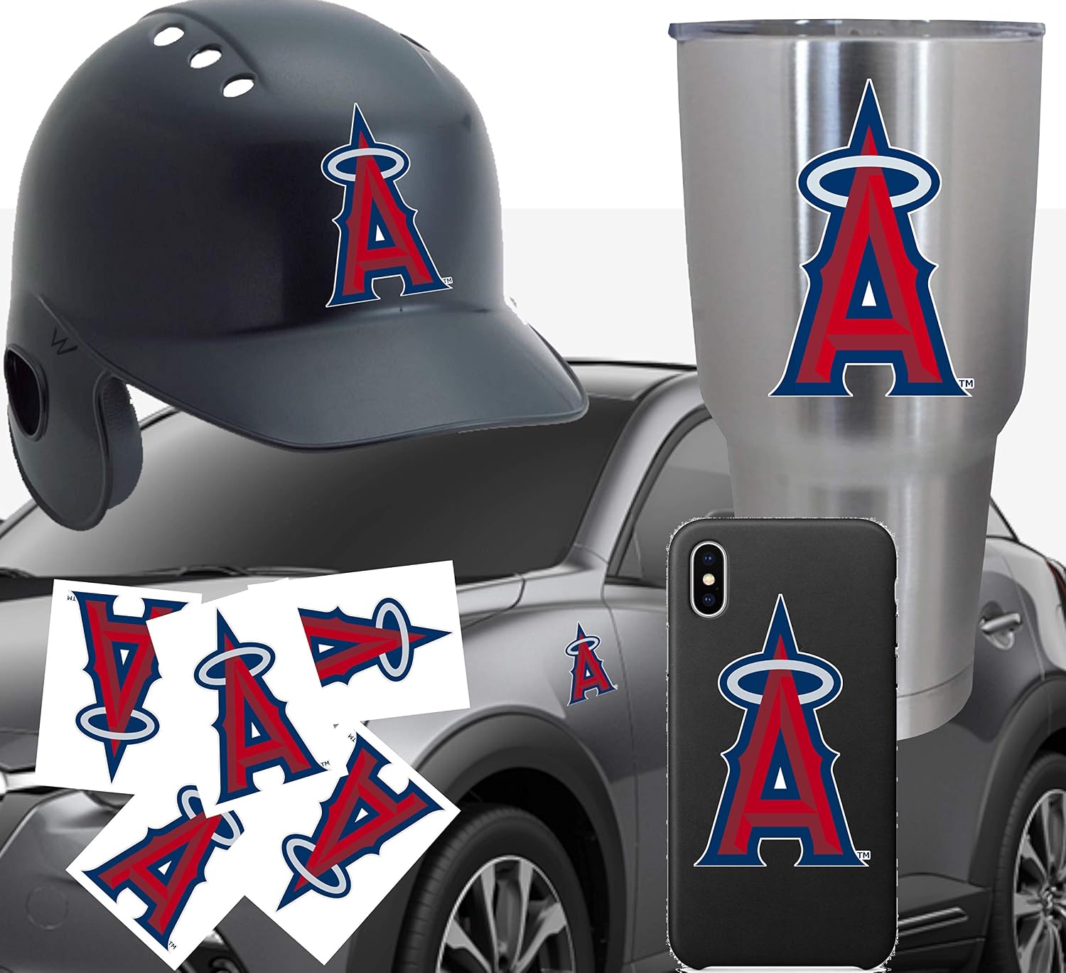Baseball Hat La Anaheim Angels Car Window Vinyl Decal Sticker Choose 12 Colors Auto Parts And Vehicles Car Truck Graphics Decals Magenta Cl