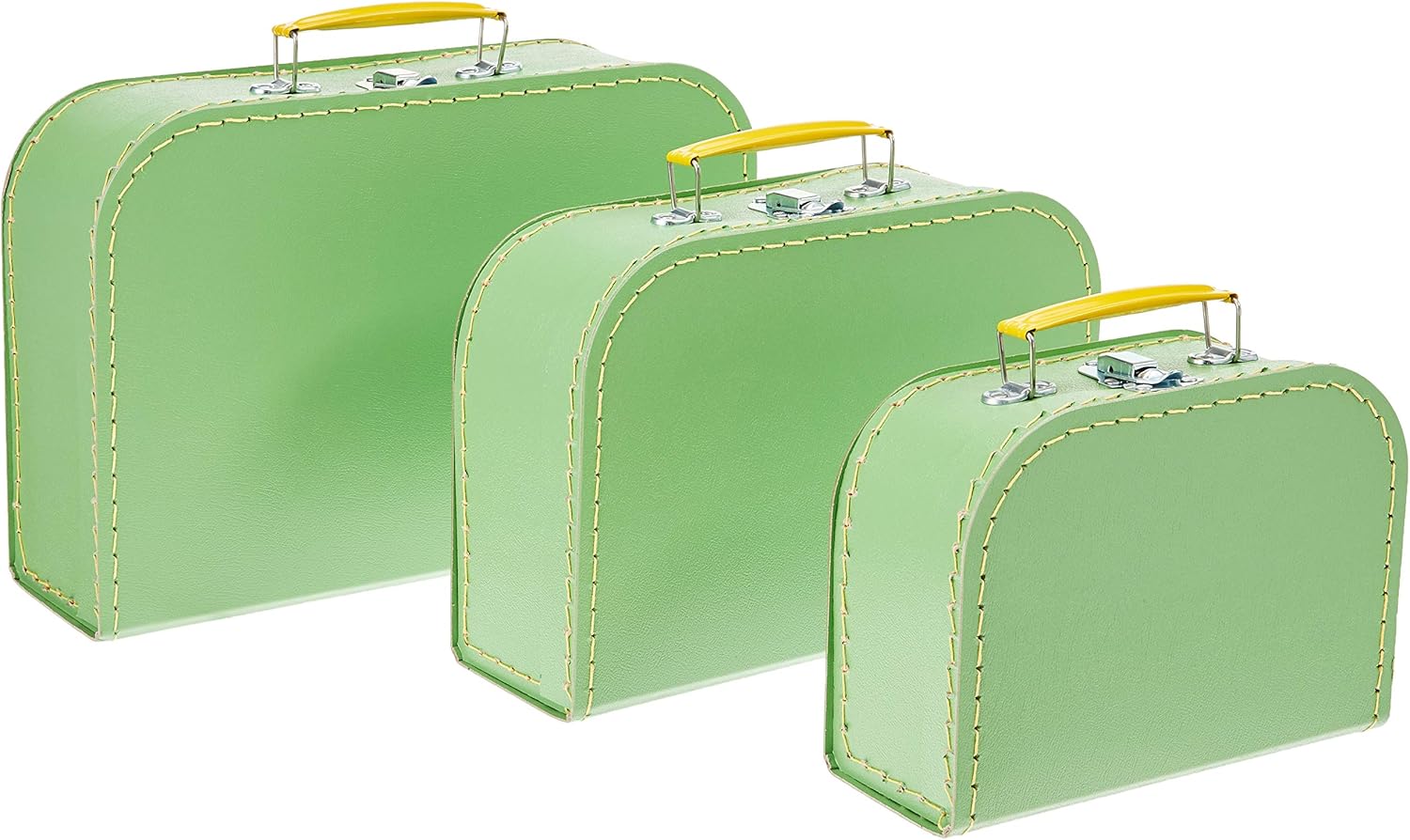 Cargo Vintage Travelers Mini Suitcases, Set of 3, Soft Green Amazon.ca