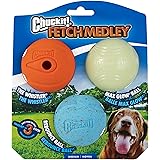 ChuckIt! Fetch Medley Ball, Medium, 3 Count