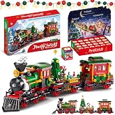 Nueris Advent Calendar 2026 Building Blocks Set - 24-Day Christmas Countdown Calendar - Santa Sleigh Christmas Tree Decorations Gifts for Kids Boys &amp; Girls and Adults(770PCS)