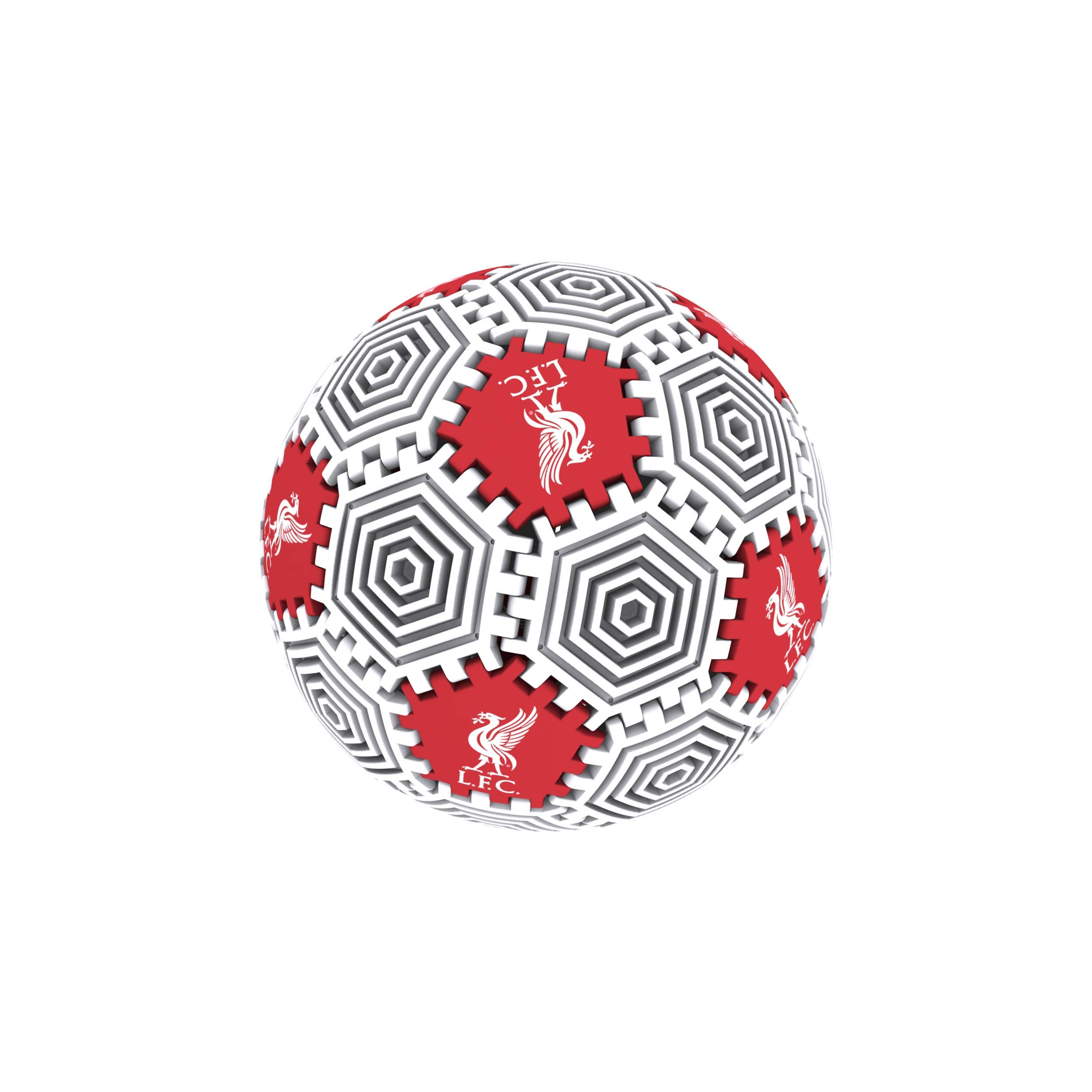 FOCO Liverpool FC EPL Premier League Football BRXLZ Connectz Building Construction Toy with Club Crest