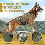 OneTigris Tactical Dog Harness Vest with Handle Olive XL view 2