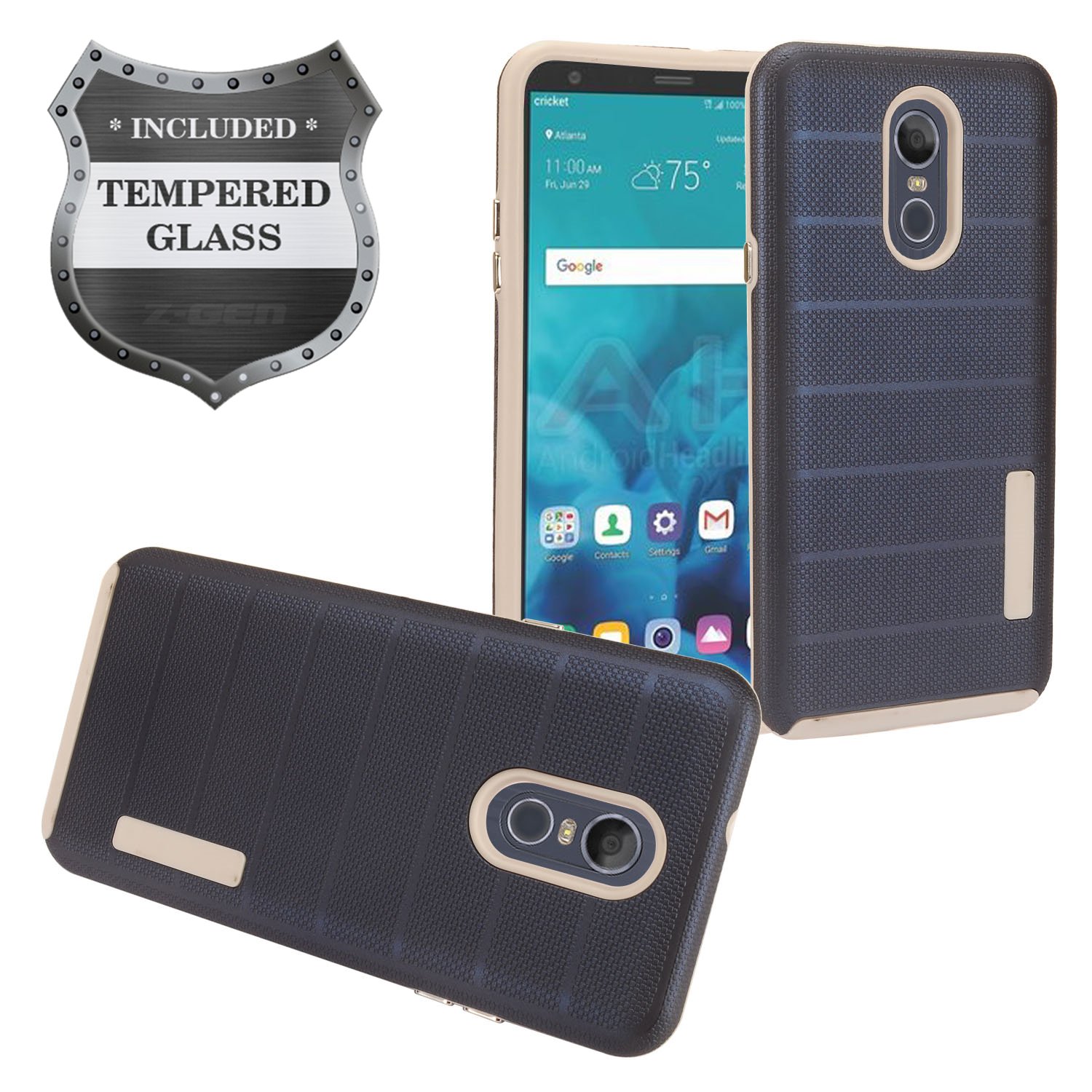 Best lg stylo case navy blue