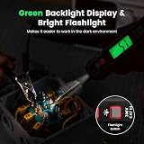 KAIWEETS Smart Circuit Tester 0.8-100V DC Backlit LED Display view 5