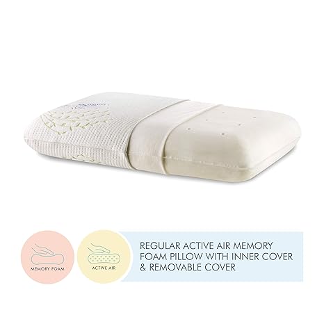 Buy The White Willow Orthopedic Memory Foam Cooling Active Air
