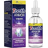 Kaitse Cavity Healing Tooth Armor: Nano Hydroxyapatite Daily Care Drops for Tooth Surface Support - Gentle Oral Care for Sensitive Teeth Fluoride-Free 2 FL OZ